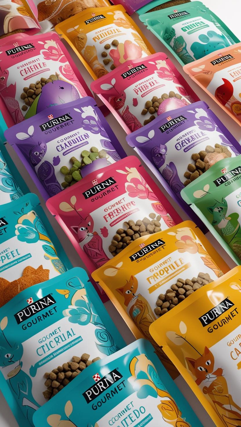 Purina Gourmet: Die Vielfalt an Geschmacksrichtungen und Texturen für Katzen