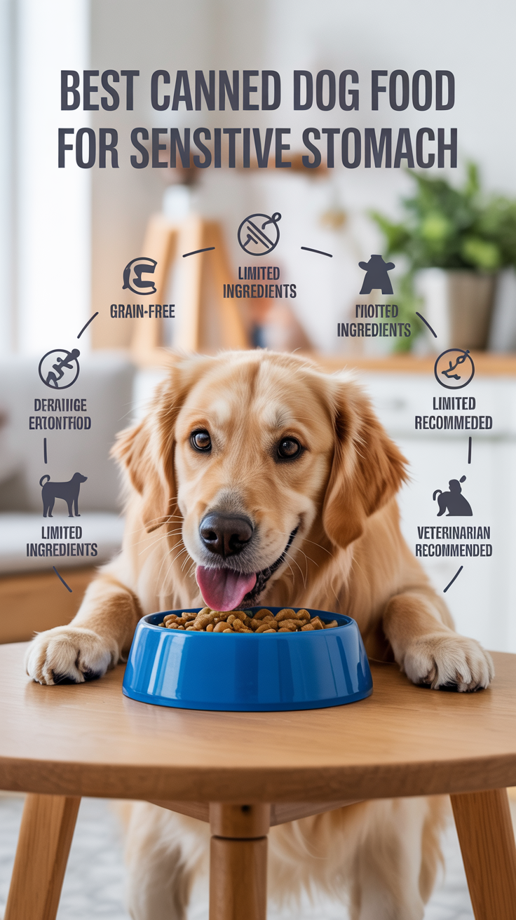 Best Canned Dog Food For Sensitive Stomach