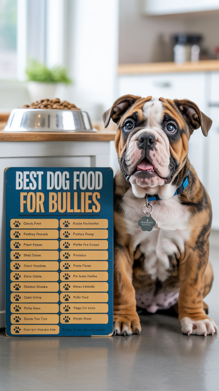 Best Dog Food For Bullies
