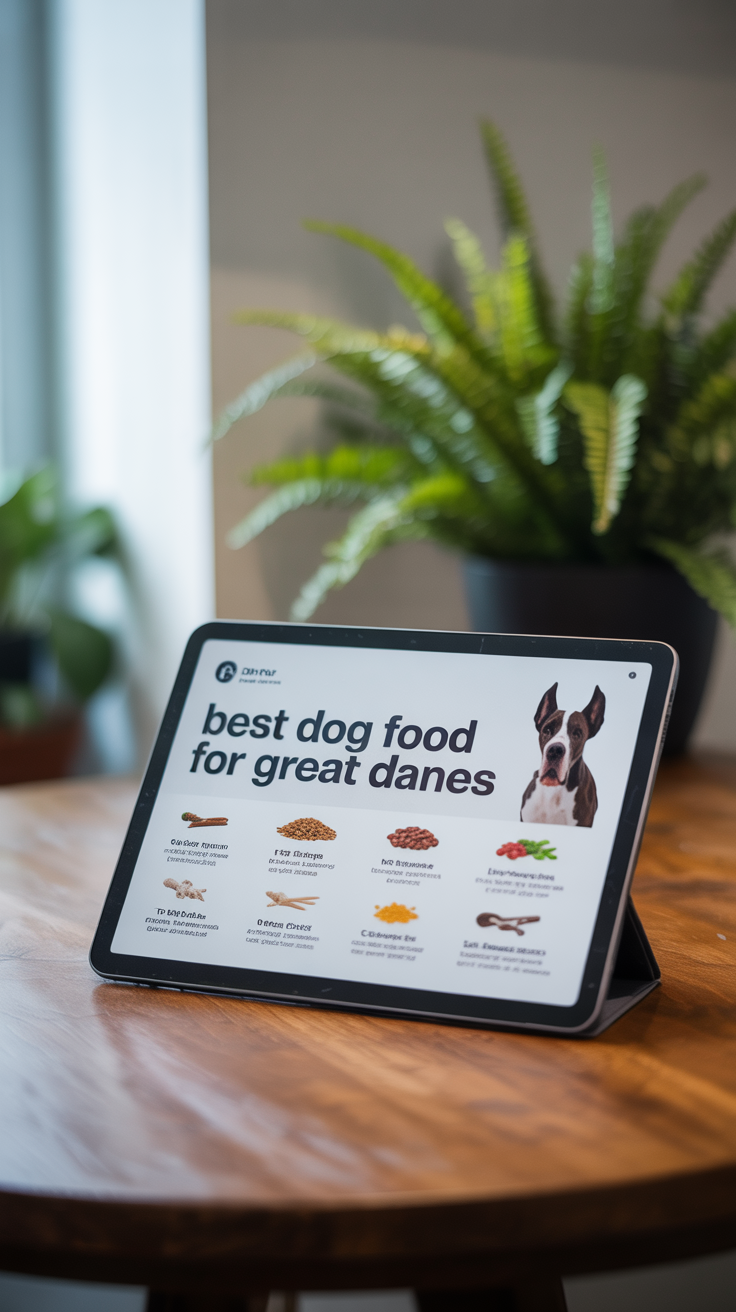 Best Dog Food For Great Danes