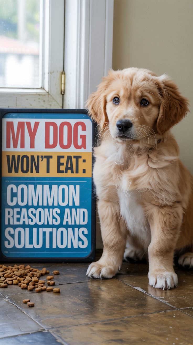 My Dog Won’t Eat: Common Reasons and Solutions