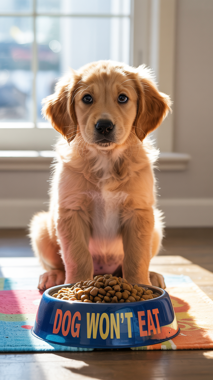 Reasons Your Dog Won’t Eat: Understanding Common Causes