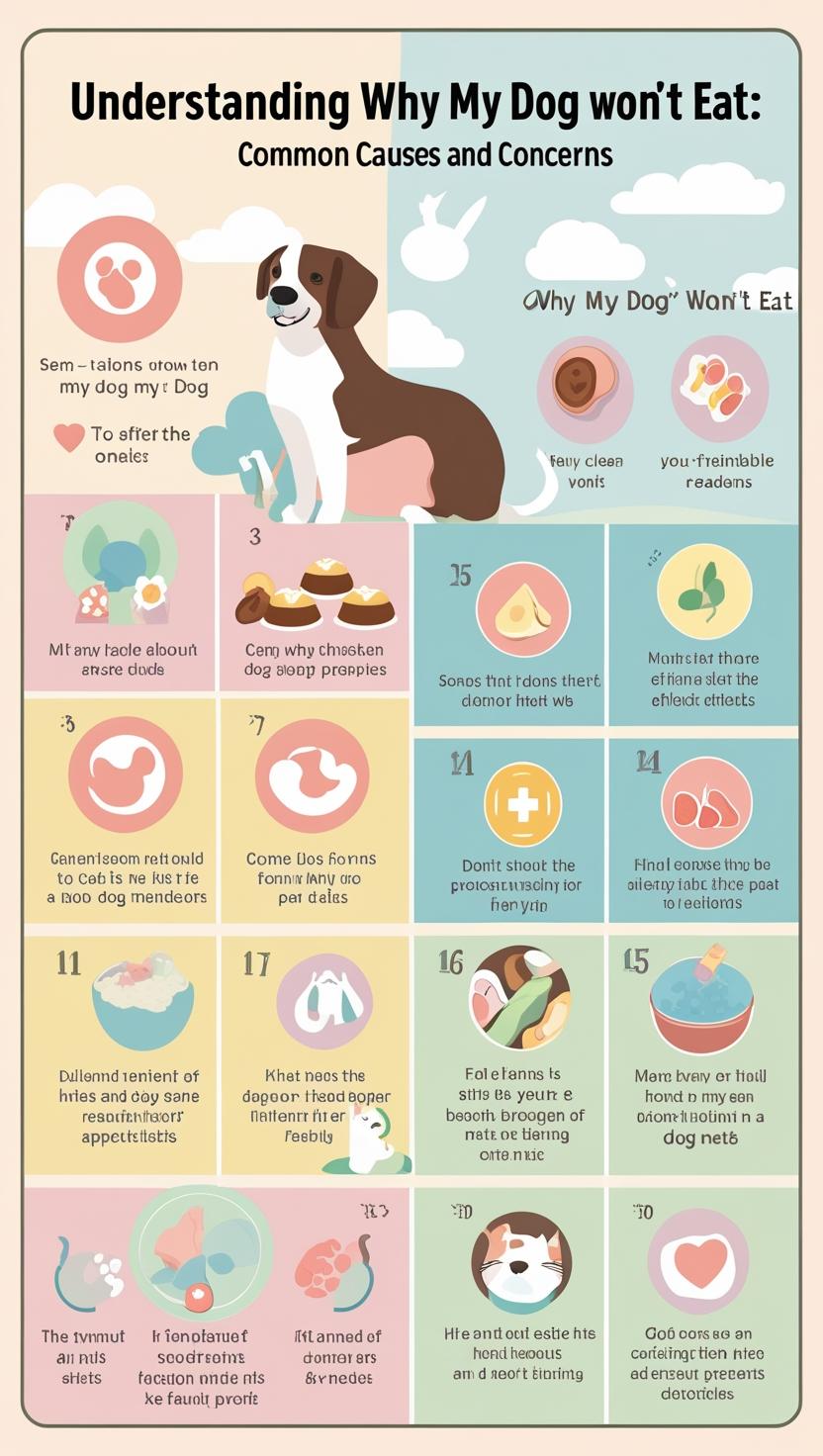 Understanding Why My Dog Won't Eat: Common Causes and Concerns