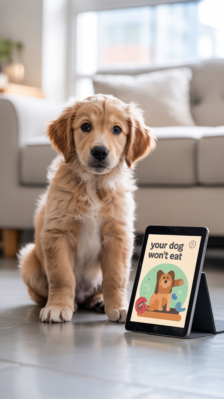 Reasons Why Your Dog Won’t Eat: Common Causes and Solutions