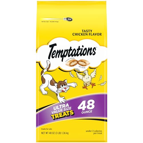 How Many Calories in Temptation Dry Bag Cat Food for Healthy Cats?