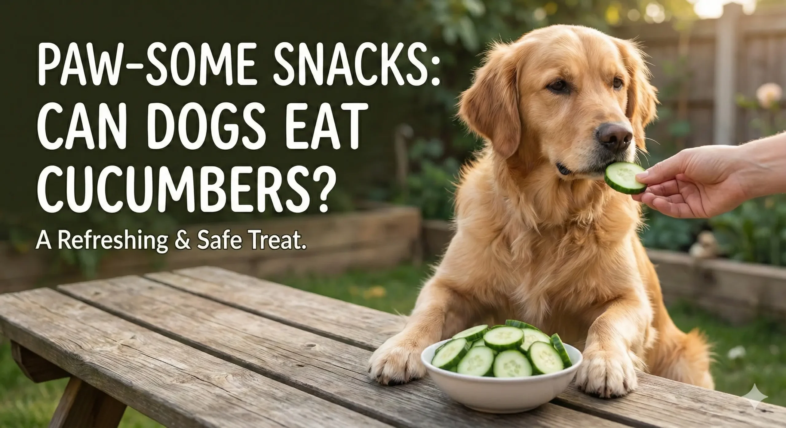 Can Dogs Eat Cucumbers? Nutritional Benefits and Risks