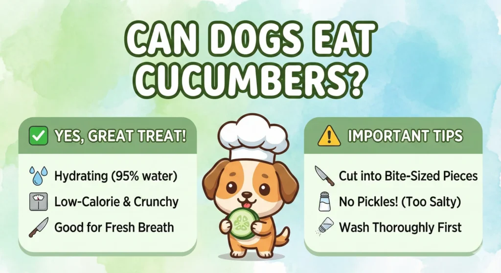 Can Dogs Eat Cucumbers