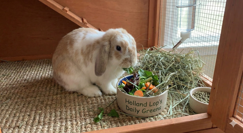 Holland Lops Food